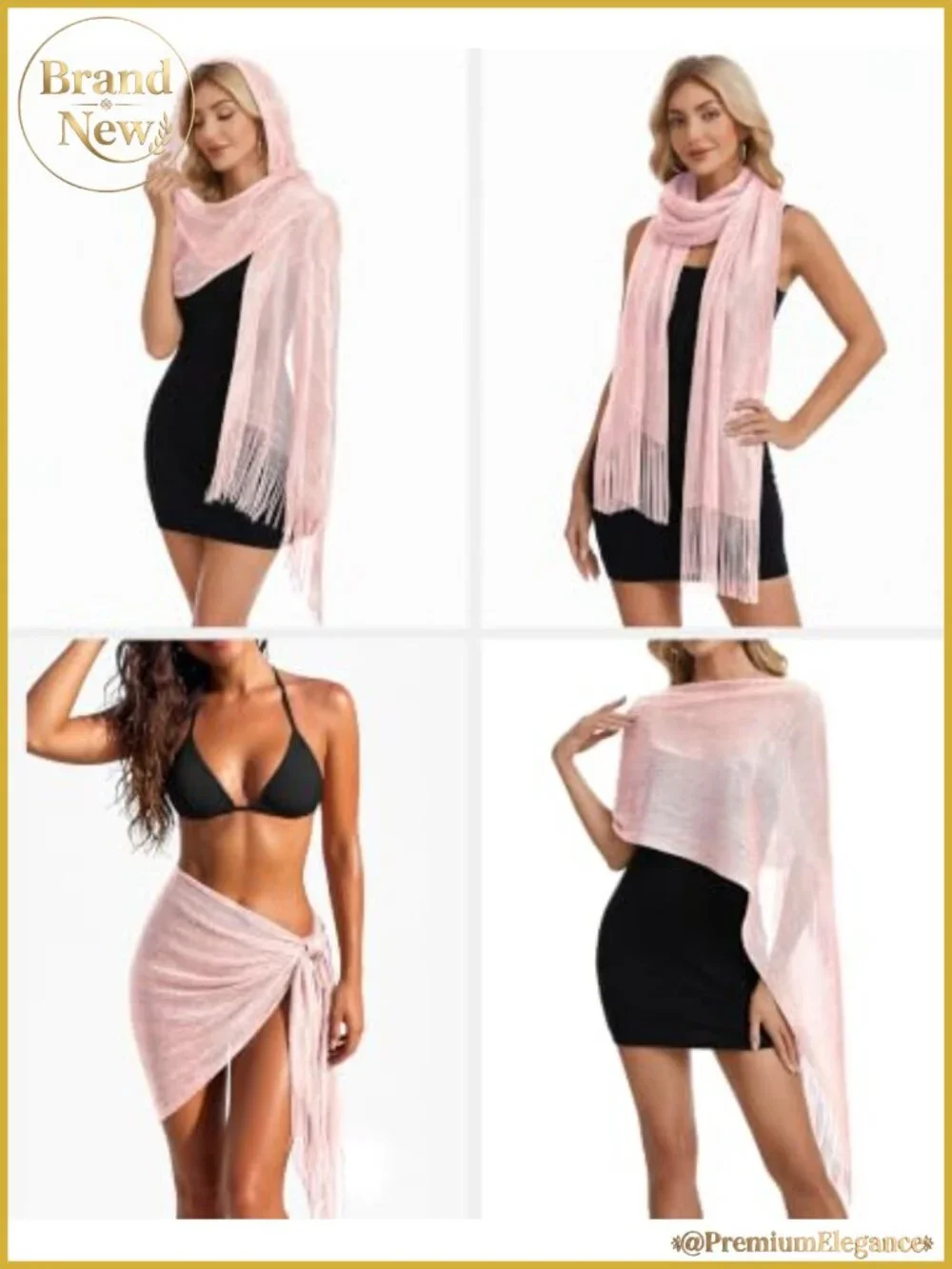 N/A sparkling shawl